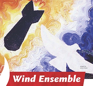 Wind Ensemble War and Peace Spring 2026 graphic