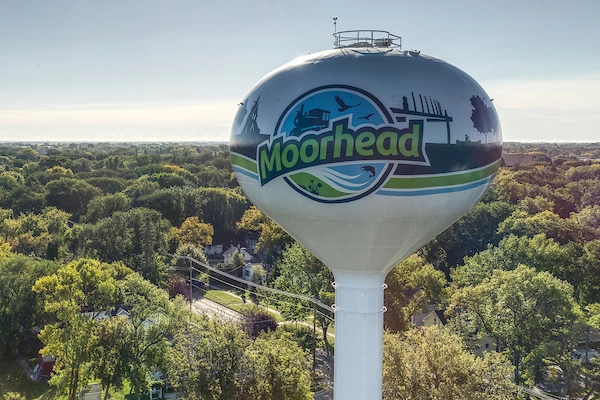 City of Moorhead water tower
